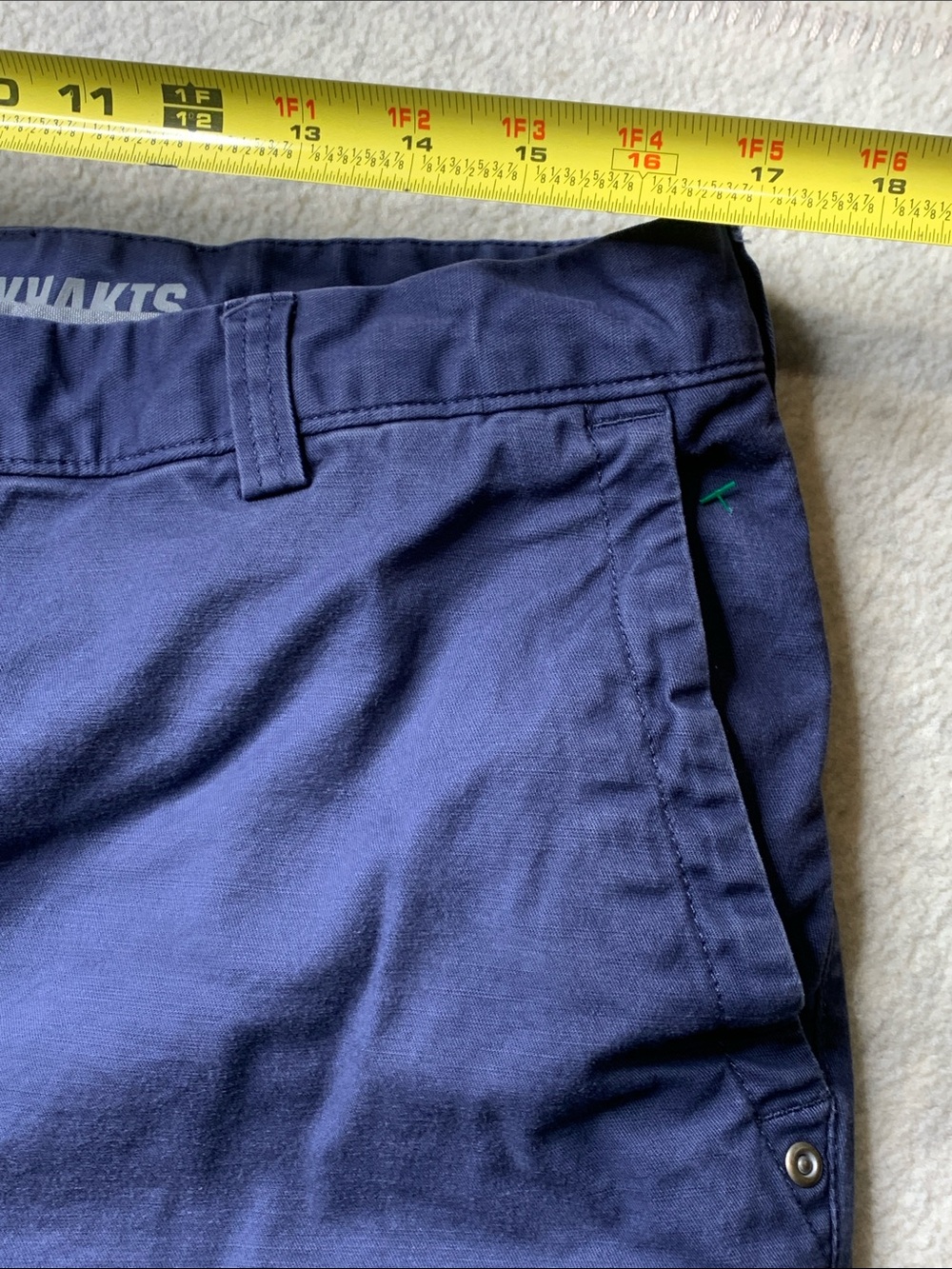Duluth Trading Co Navy Cargo Work Pants - Picture 6 of 10